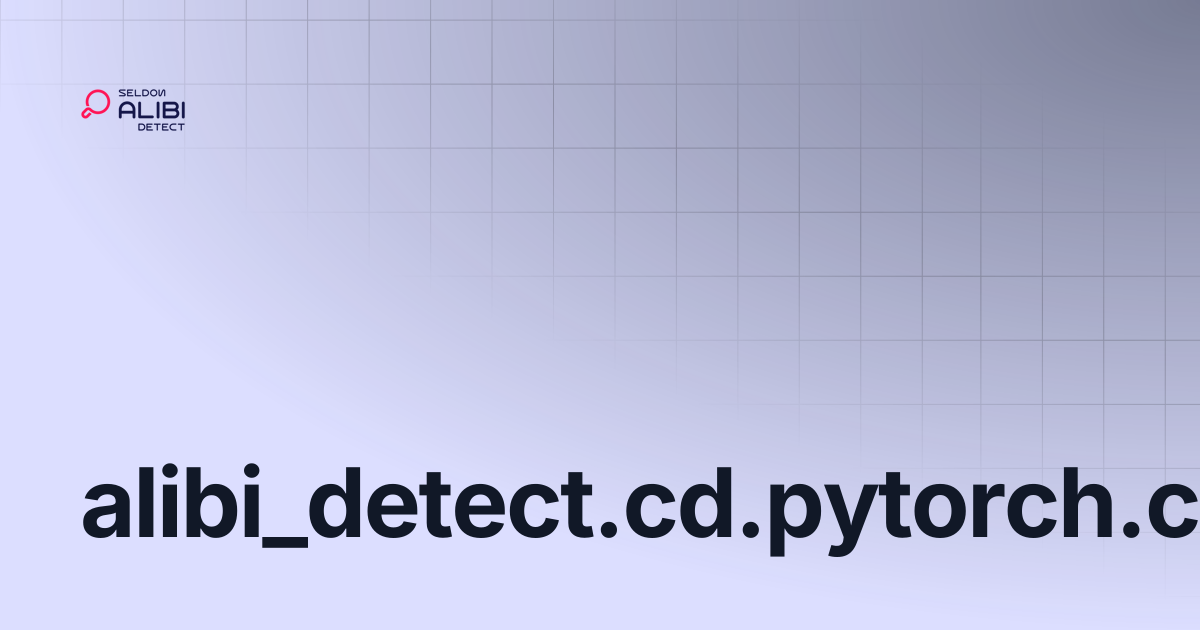 alibi_detect.cd.pytorch.context_aware | Alibi Detect